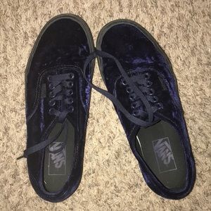blue suede vans